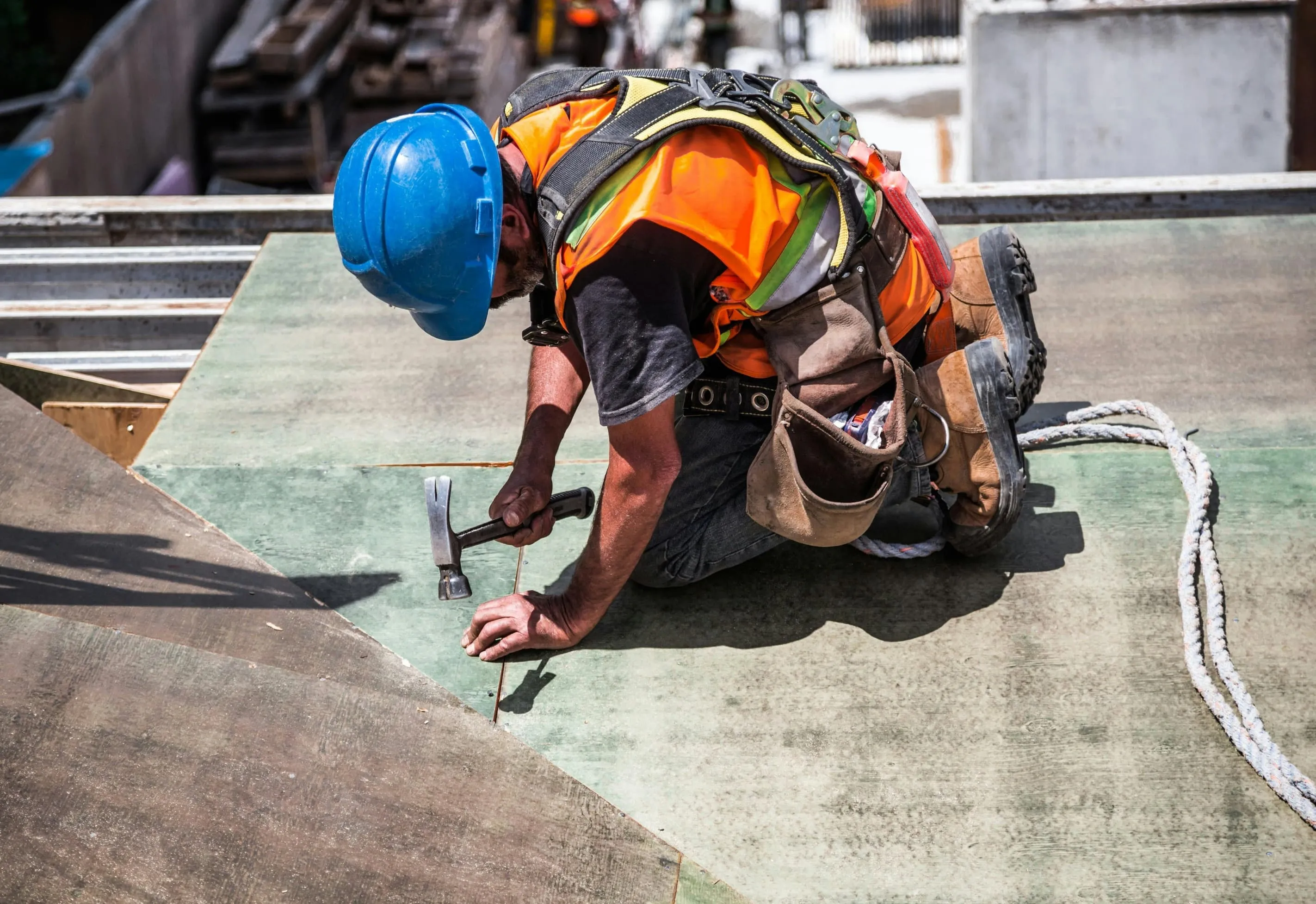 Repairing roof